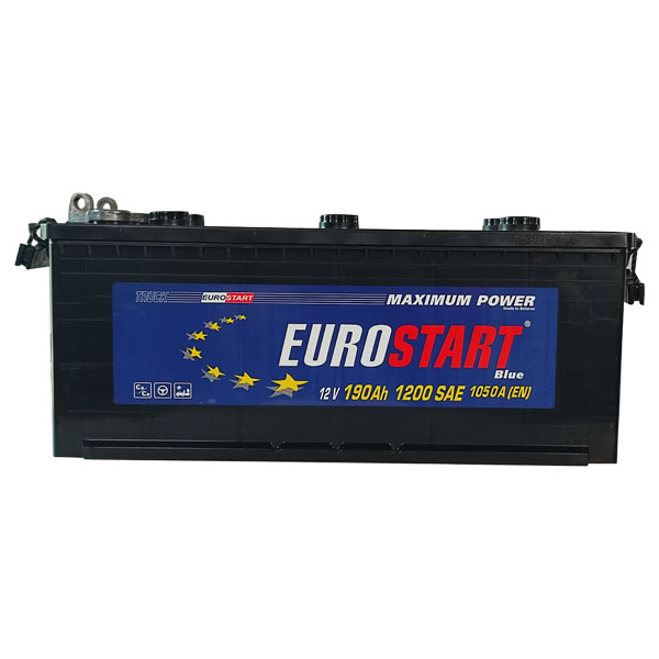 6СТ-190 * EUROSTART Blue прямая болт 1050А 513x223x223