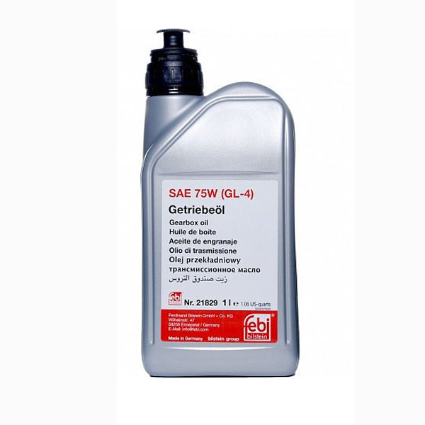 Трансмиссионное FEBI SAE 75W 1л Синтетика