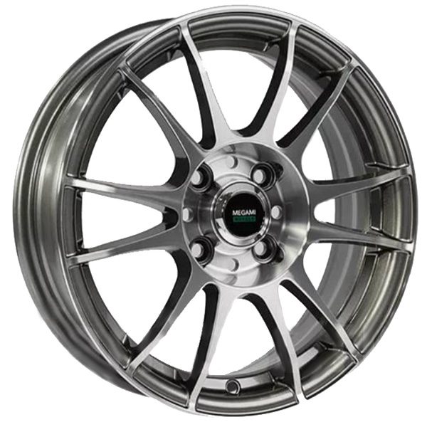 6x15 4x100 46(ET) 54.1(DIA) Megami MGM-3 GMF