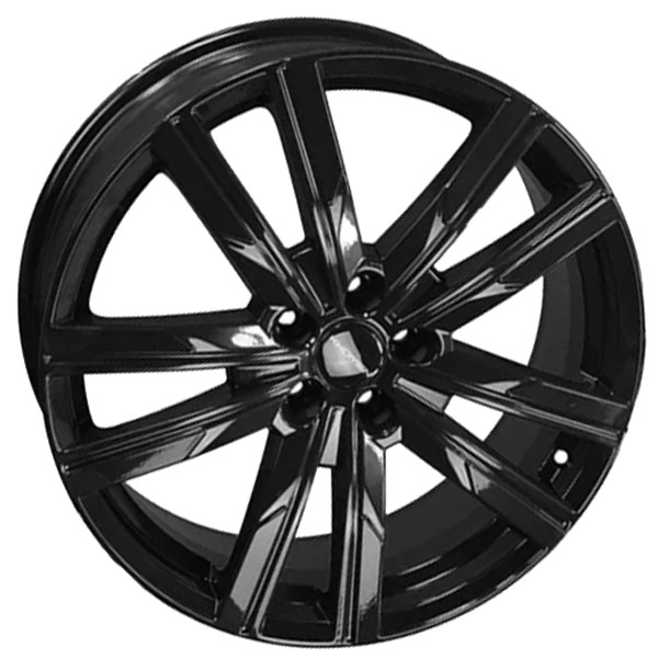 8x20 5x114.3 35(ET) 60.1(DIA) Khomen Wheels KHW2012 Black (Changan Uni-K/Uni-V)
