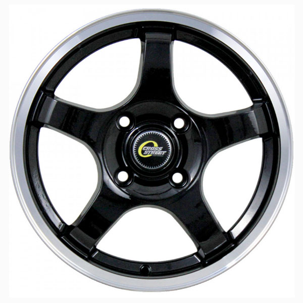 6x15 5x100 38(ET) 57.1(DIA) CROSS STREET CR-14 A1051 Black