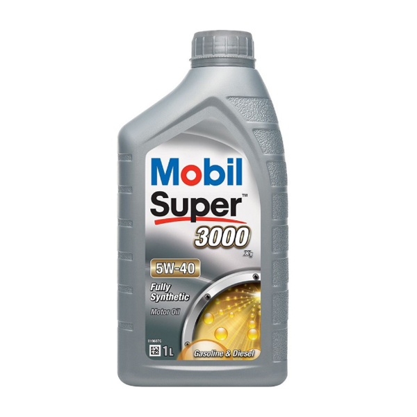 Моторное Mobil Super 3000 X1 5W40 1л Синтетика бензин/дизель SN/SM A3/B4 (150547)