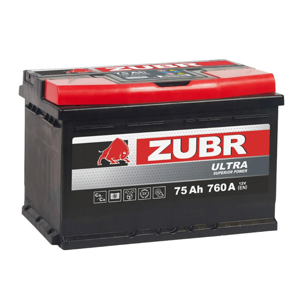 6СТ-75 * ZUBR ULTRA обратная