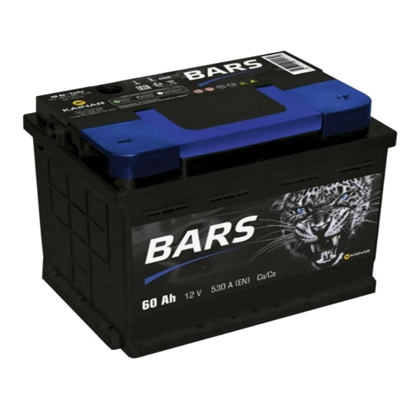 6СТ-60 * BARS прямая низкая