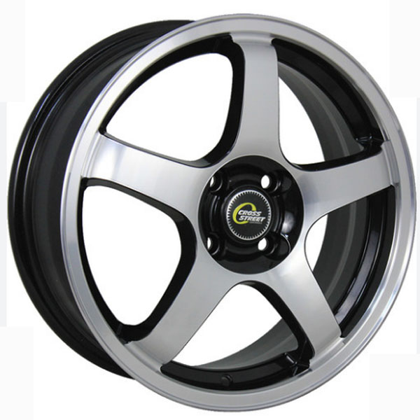 6x15 5x100 38(ET) 57.1(DIA) CROSS STREET CR-14 A1051 BKF