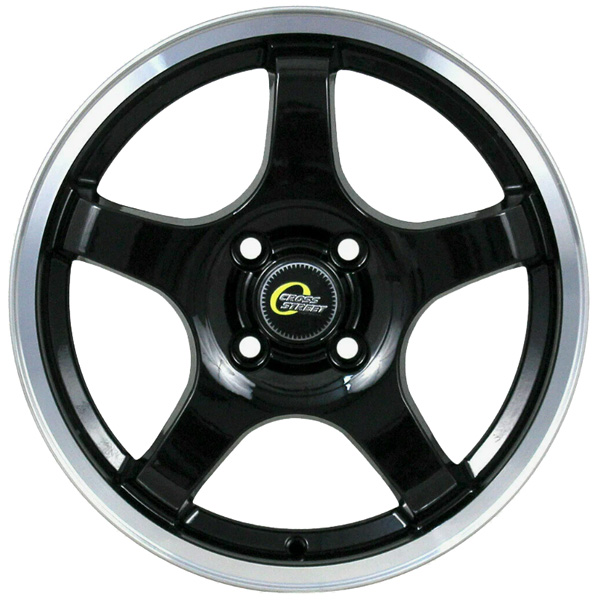 6x15 4x114.3 44(ET) 56.6(DIA) CROSS STREET CR-14 (A1051) BKPL