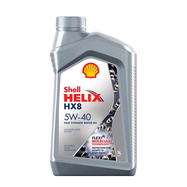 Моторное Shell Helix HX8 Synthetic 5W40 1л Синтетика бензин/дизель SN A3/B4
