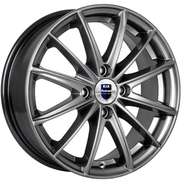 6x15 4x100 50(ET) 60.1(DIA) RAPID Пойнт Бланк-оригинал KC884 Дарк платинум