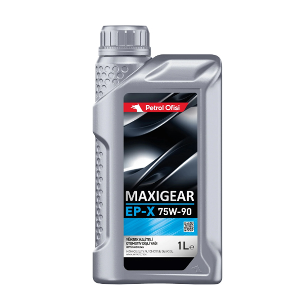 Трансмиссионное Petrol Ofisi Maxigear EP-X 75W90 1л Синтетика бензин/дизель GL-5/MT-1 A3/B4