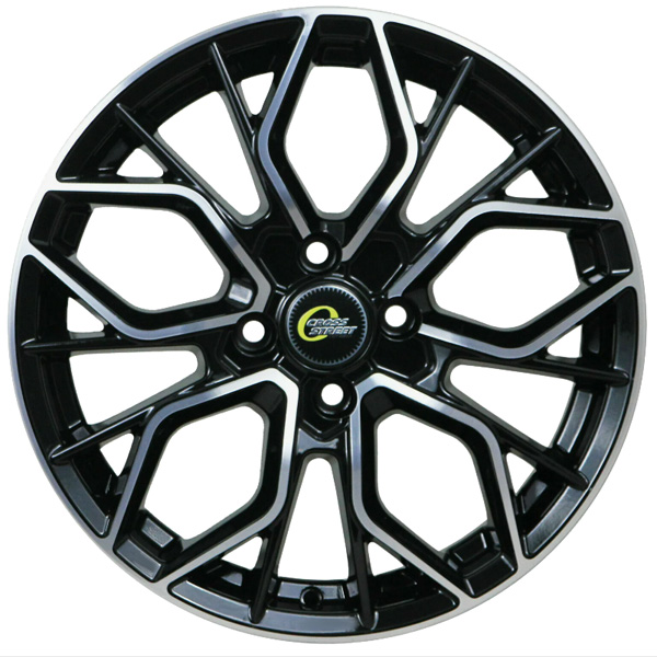 7.5x18 5x108 33(ET) 60.1(DIA) CROSS STREET CR-19 BKF