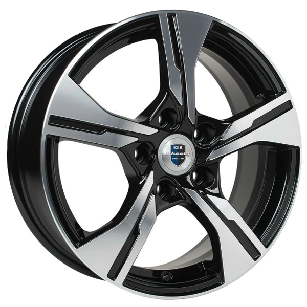 6.5x16 5x114.3 44(ET) 67.1(DIA) K&K Алмаз черный KIA Seltos (KC1053)
