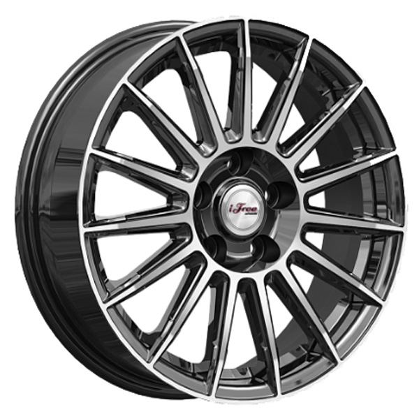 6.5x16 5x114.3 45(ET) 67.1(DIA) iFree Азур блек джек (KC1052-09)