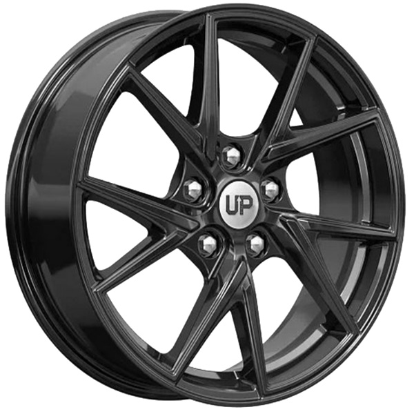 7x17 5x108 33(ET) 60.1(DIA) Wheels UP Up105 New Black (KC983)