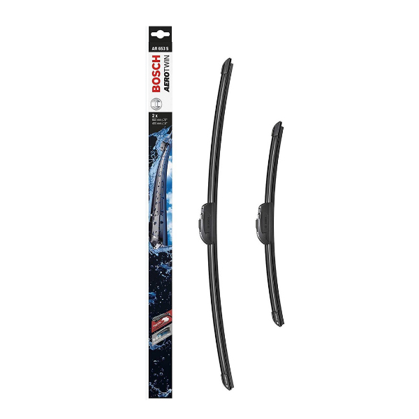 Щетка стеклоочистителя BOSCH AeroTwin AR653S 650/400 мм бескар 2шт 3397118911