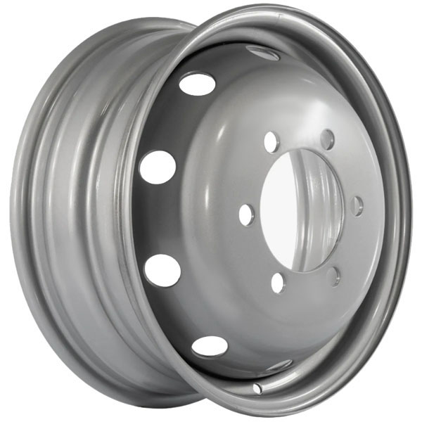5.5x16 6x170 105(ET) 130.1(DIA) TREBL LT2885D_P Silver ГАЗ-3302, Газель 1250кг. (полная проварка)