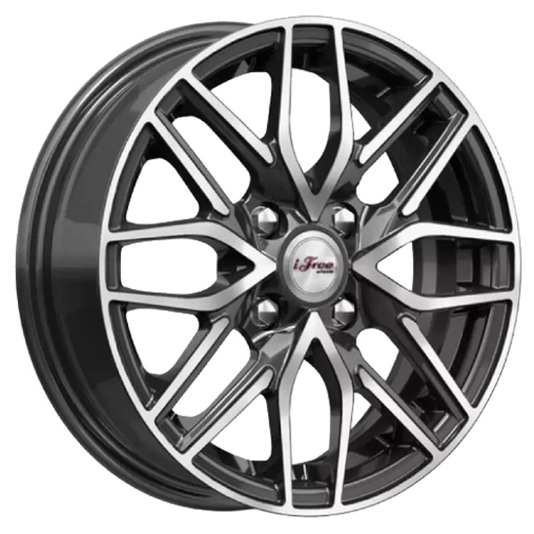 5.5x14 4x98 35(ET) 58.5(DIA) iFree Кайкос блек джек (KC100-1)
