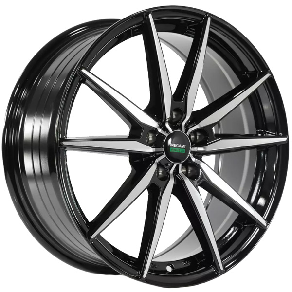 6.5x16 5x108 50(ET) 63.3(DIA) Megami MGM-40 BKF