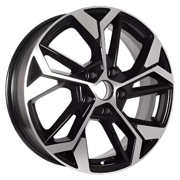 6.5x17 5x108 33(ET) 60.1(DIA) K&K Алмаз черный ZV 17_Tiggo 4 Pro (KC1062)