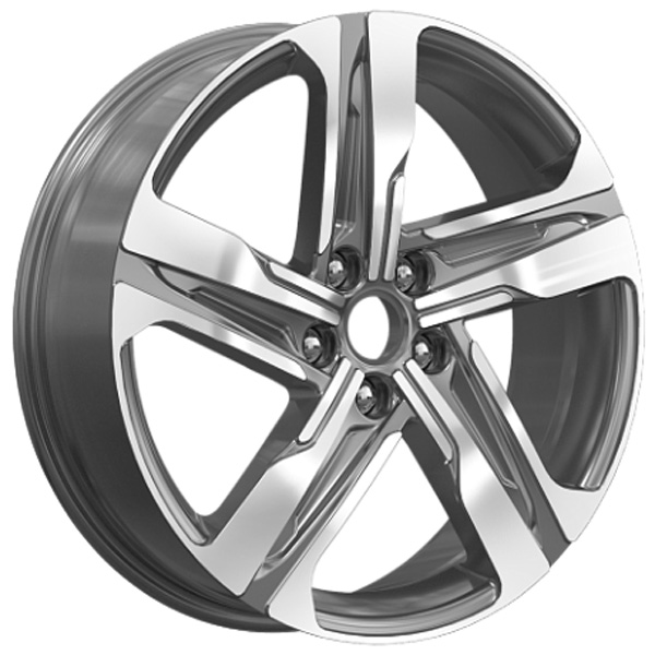 7.5x19 5x114.3 50(ET) 67.1(DIA) K&K KP004 Diamond gloss graphite Kia Sportage