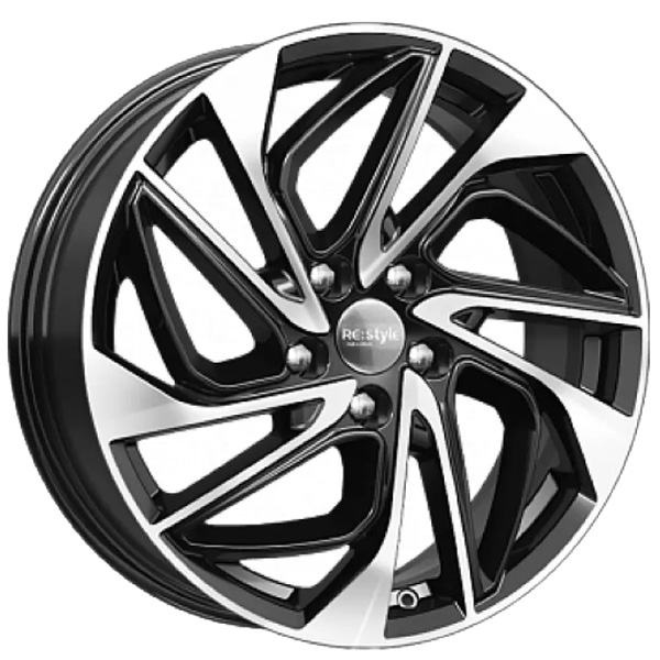7x18 5x114.3 51(ET) 67.1(DIA) K&K Алмаз черный SK Hyundai Tucson FL (KC883)