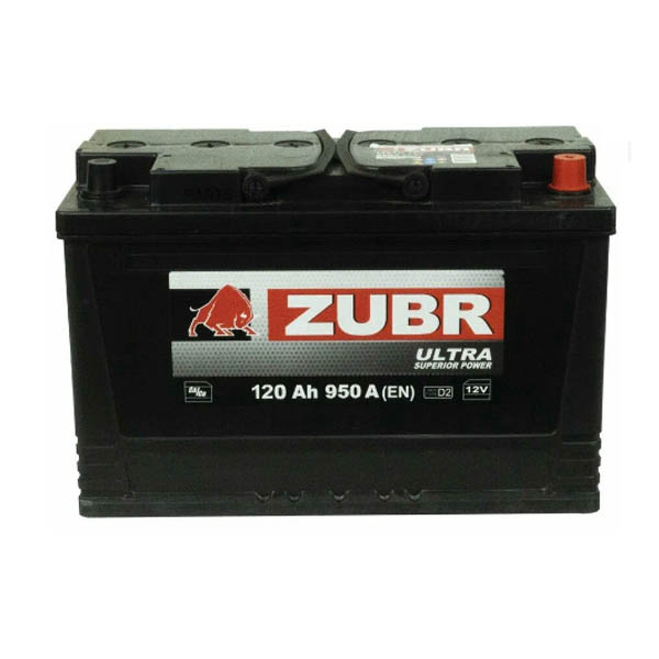 6СТ-120 * ZUBR PROFESSIONAL прямая 950А 344x175x233