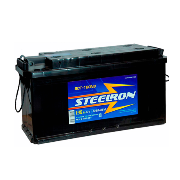6СТ-100 * STEELRON прямая (Свирск, Россия)