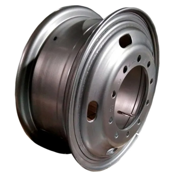 8.5x24 10x335 180(ET) 281(DIA) JST Silver КАМАЗ, МАЗ, КрАЗ, спец.тех.Урал-Ивеко (16 мм) без вент