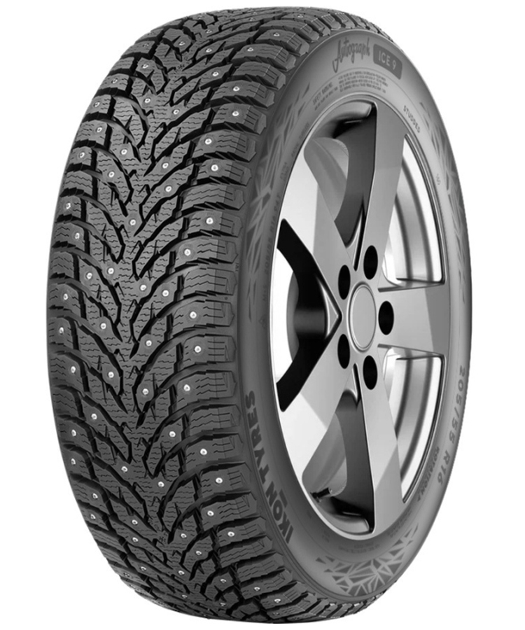 215/55R17 IKON TYRES Autograph Ice 9 шип 98 T XL 1 kind=photo angle=diagonal crop=full