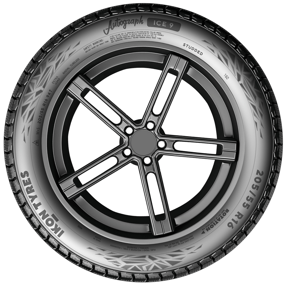 215/55R17 IKON TYRES Autograph Ice 9 шип 98 T XL 4 kind=photo angle=sidewall crop=full