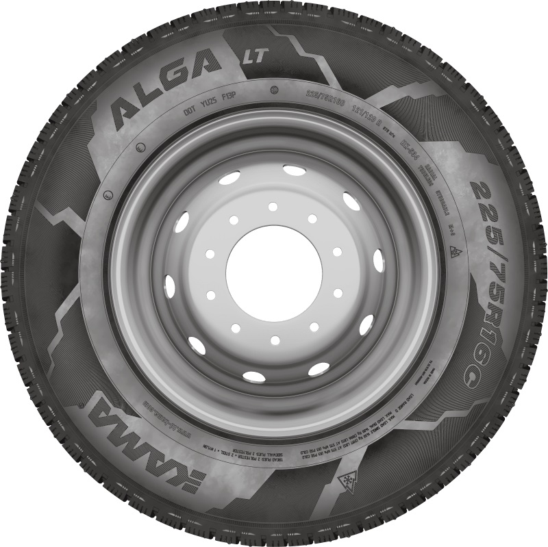 225/75R16C НКШЗ КАМА ALGA LT (НК-534) б/к шип 121/120 R 3 kind=photo angle=sidewall crop=full