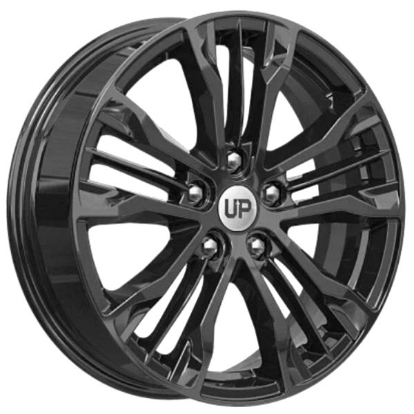 7x17 5x114.3 37(ET) 66.6(DIA) Wheels UP Up106 New Black (KC991)