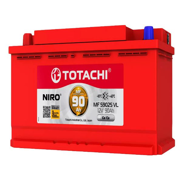 6СТ-90 * TOTACHI NIRO MF 59025 VL прямая (2024)